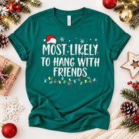 Personalized Most Likely To Christmas Shirts, Custom Family Matching Tees, Family Christmas Tee, Funny Holiday Party Outfit, Holiday Gift