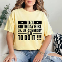Custom Birthday Squad Shirt, Choose Your Funny Party Role Tee, Personalized Drinking Crew Shirt, Girls Night Birthday Tee, Gift for Friend