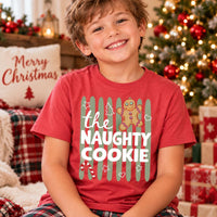 Custom Christmas Cookie Shirt, Personalized Gingerbread Tee, Family Christmas Tee, Funny Gingerbread Character Top, Holiday Party Gift