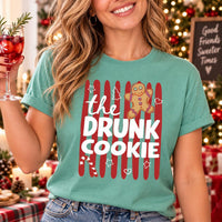 Custom Christmas Cookie Shirt, Personalized Gingerbread Tee, Family Christmas Tee, Funny Gingerbread Character Top, Holiday Party Gift