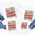 Custom Christmas Cookie Shirt, Personalized Gingerbread Tee, Family Christmas Tee, Funny Gingerbread Character Top, Holiday Party Gift