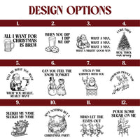 Custom Funny Christmas Shirt, Choose Your Holiday Design Tee, Retro Holiday Graphic Tee, Single Xmas Party Shirt, Christmas Gift Idea
