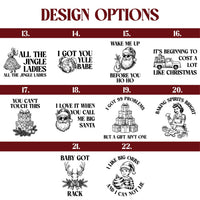 Custom Funny Christmas Shirt, Choose Your Holiday Design Tee, Retro Holiday Graphic Tee, Single Xmas Party Shirt, Christmas Gift Idea