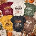 Personalized Thanksgiving Family Shirt, Custom Family Name Turkey Tee, Retro Thanksgiving Crew T-Shirt, Matching Fall Outfit, Holiday Gift