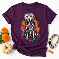 Custom Pet Day of the Dead Shirt, Personalized Dog Cat Sugar Skull Tee, Pet Photo T-Shirt, Dia de los Muertos Gift, Animal Lover Gift