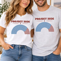 Project 2026 Blue Wave Shirt, Anti Trump Political Tee, No Kings Vote Early, Midterm Elections Matter, Voting Rights Protect Democracy Shirt