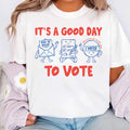 Good Day to Vote Shirt, Save Democracy Vote Tee, No Kings Vote Early Sweatshirt, Election Volunteer Hoodie, Poll Worker Gift
