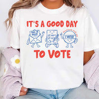 Good Day to Vote Shirt, Save Democracy Vote Tee, No Kings Vote Early Sweatshirt, Election Volunteer Hoodie, Poll Worker Gift