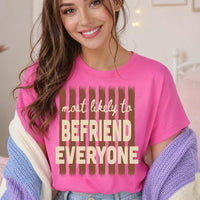Personalized Thanksgiving Most Likely To Shirt, Custom Funny Family Tee, Vintage Funny Tee, Friendsgiving Outfit, Holiday Party Gift