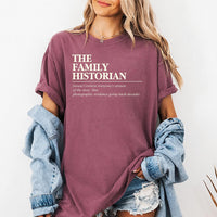 Custom Thanksgiving Shirt, Funny Family Definition Tee, Personalized Turkey Day Tee, Dinner Gathering Outfit, Thanksgiving Gift for Family