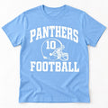Personalized Football Spirit Shirt, Custom Mascot Name Number Tee, Varsity Game Day T-Shirt, School Spirit Fan Top, Custom Team Gift