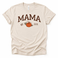 Personalized Mama Dada Mini Family Shirts, Custom Pumpkin Matching Tees, Fall Parent Outfit, New Parents Gift, Custom Fall Family Gift