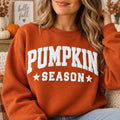 Custom Pumpkin Season Puff Print Shirt, Personalized Fall Sweatshirt, Cozy Autumn Statement Tee, Custom Puff Sweatshirt, Personalized Wear