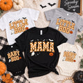 Personalized Halloween Family Shirts, Custom Mama Little Boo Baby Boo Tees, Matching Spooky Outfit, Halloween Party Tee, Holiday Gift