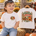 Personalized Pumpkin Patch Kids Shirt, Custom Name Fall Toddler Tee, Pumpkin Patch Crew, Autumn Outfit, Holiday Gift for Kids, Front Back
