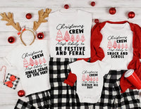 Custom Christmas Crew Most Likely To Shirt, Matching Family Tees, Funny Holiday Group Shirt, Festive Party Outfit, Family Christmas Gift