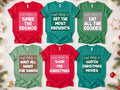 Personalized Christmas Most Likely To Shirt, Custom Holiday Crew Tee, Family Christmas Tee, Funny Matching Group Top, Holiday Party Gift