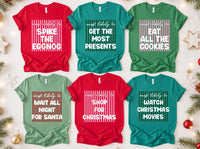Personalized Christmas Most Likely To Shirt, Custom Holiday Crew Tee, Family Christmas Tee, Funny Matching Group Top, Holiday Party Gift