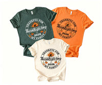 Custom Family Thanksgiving 2026 Matching Shirt, Personalized Family Thanksgiving Dinner Shirt, Autumn Family Tee