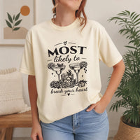 Custom Most Likely To Bachelorette Shirt, Personalized Girls Trip Tee, Bachelorette Outfit, Matching Bridesmaid Shirts, Bridal Party Gift