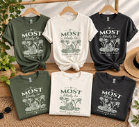 Custom Most Likely To Bachelorette Shirt, Personalized Girls Trip Tee, Bachelorette Outfit, Matching Bridesmaid Shirts, Bridal Party Gift
