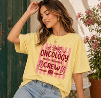 Personalized Oncology Nurse Shirt, Custom RN Name Tee, Cancer Ribbon Healthcare Crew Shirt, Nurses Week Gift, Gift for Oncology Nurse
