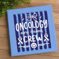 Personalized Oncology Nurse Shirt, Custom RN Name Tee, Cancer Ribbon Healthcare Crew Shirt, Nurses Week Gift, Gift for Oncology Nurse