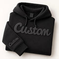 Custom Name Puff Print Shirt, Personalized 3D Text Sweatshirt, Raised 3D Puff Hoodie, Name Crewneck Personalized Wear, Birthday Gift