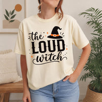 Custom Halloween Witch Shirt, Personalized Funny Tee, Quiet Bossy Sassy Crazy Scary Boujee Design, Halloween Party Tee, Gift for Her