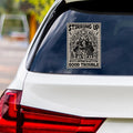 Democracy vs Fascism Vinyl Sticker, Vote Early No Kings Decal, Anti-Trump, Resist Fascism Protect Democracy Bumper Sticker, 6
