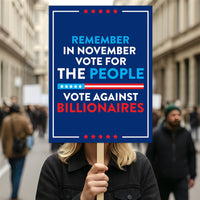 Vote Early Democracy Protest Sign, No Kings Vote Early Poster, Anti-Trump Resist Fascism, Protect Democracy, Political Activist Rally Sign