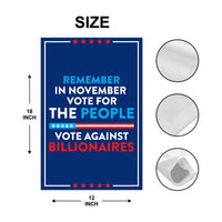 Vote Early Democracy Protest Garden Flag, Double Sided, No Kings Vote Early , Election Protect Democracy, Anti-Trump, Resist Fascism Flag