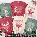 Custom Funny Christmas Shirt, Choose Your Holiday Quote Tee, Retro Christmas Song T Shirt, Funny Quote Tee, Christmas Gift for Her