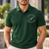 Custom Embroidered Polo Shirt for Men and Women, Personalized & Printed Polo Shirts for Business, Casual Wear, Sports Teams, Work Uniforms
