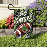 Custom Team Football Garden Flag, 12x18 Double Sided Yard Flag, Game Day Yard Flag, Personalized School Spirit Decor, Sports Fan Gift