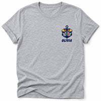 Personalized Cruising Crew Shirt, Custom Cruise Itinerary Tee, Cruise Tee, Family Group Trip Outfit, Vacation Gift 2026, Front Back Print