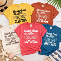 Personalized Beach Crew Shirts, Custom Most Likely Vacation Tees, Matching Family Beach Trip Shirts, Funny Group Outfit, Vacation Gift