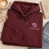 Custom Logo Embroidered Hoodie, Personalized Business Sweatshirt, Branded Company Shirt, Team Apparel, Custom Embroidery Gift for Staff