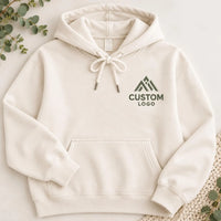 Custom Logo Embroidered Hoodie, Personalized Business Sweatshirt, Branded Company Shirt, Team Apparel, Custom Embroidery Gift for Staff