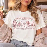 Personalized Last Christmas as a Miss Shirt, Custom Bachelorette Tee, Bachelorette Outfit, Charleston Bride Weekend, Bachelorette Gift