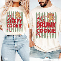 Custom Christmas Cookie Shirt, Personalized Gingerbread Tee, Family Christmas Tee, Funny Gingerbread Character Top, Holiday Party Gift