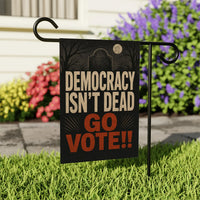 Vote Early Democracy Protest Garden Flag, Double Sided, No Kings Vote Early , Election Protect Democracy, Anti-Trump, Resist Fascism Flag