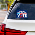 Democracy vs Fascism Vinyl Sticker, Vote Early No Kings Decal, Anti-Trump, Resist Fascism Protect Democracy Bumper Sticker, 6