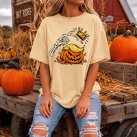 No Kings Halloween Anti Trump Shirt, Vote Early, Liberal FDT Spooky Fall Tee, Pumpkin Crown, Halloween Party Outfit, Liberal Friend Gift
