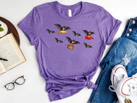 No Kings Protest Shirt, Anti Trump Bats Carrying MAGA Hat Shirt, Liberal Spooky Bat Graphic Tee, Spooky Halloween Statement, Democrat Gift