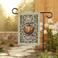 Anti-Trump Autumn Pumpkin Protest Garden Flag, Thanksgiving Resist Fascism Yard Flag, Subtle Political Decor, Harvest Fall Outdoor Flag