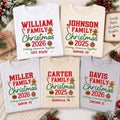 Personalized Family Christmas Shirt, Custom Last Name Holiday Tee, Matching Christmas Trip Shirt, City State 2026 Tee, Family Holiday Gift