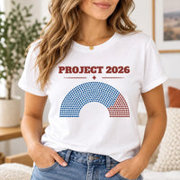 Project 2026 Blue Wave Shirt, Anti Trump Political Tee, No Kings Vote Early, Midterm Elections Matter, Voting Rights Protect Democracy Shirt