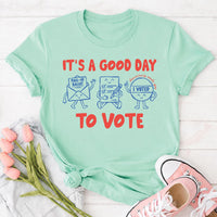 Good Day to Vote Shirt, Save Democracy Vote Tee, No Kings Vote Early Sweatshirt, Election Volunteer Hoodie, Poll Worker Gift