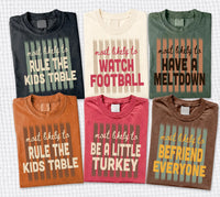 Personalized Thanksgiving Most Likely To Shirt, Custom Funny Family Tee, Vintage Funny Tee, Friendsgiving Outfit, Holiday Party Gift